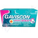 Volně prodejný lék GAVISCON POR 250MG/133,5MG/80MG TBL MND 48