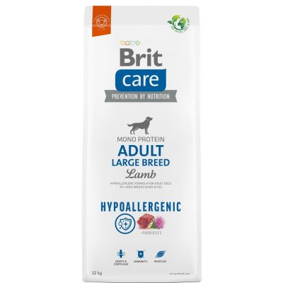 BRIT Care Hypoallergenic Adult Large Breed Lamb - suché krmivo pro psy - 12 kg