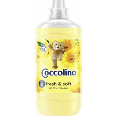 Coccolino Fresh & Soft Happy Yellow koncentrovaná aviváž 58 PD 1,45 l – Zboží Dáma