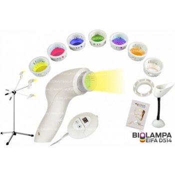 Biolampa Eifa D514 + kolorterapie 7 filtrů + velký stojan