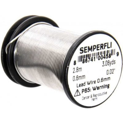 Semperfli Olověný Kulatý Drátek Lead Wire Natural 0,6mm – Hledejceny.cz