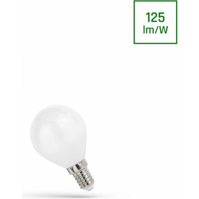 Spectrum LED LED BALL P45 E-14 230V 6W COG Teplá bílá MILKY – Hledejceny.cz