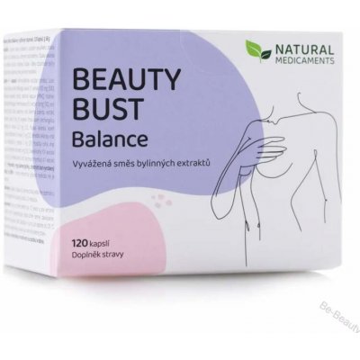 Natural Medicaments Beauty Bust Balance 120 kapslí – Hledejceny.cz