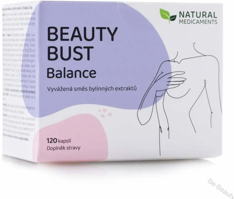 Natural Medicaments Beauty Bust Balance 120 kapslí