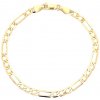 Náramek Beny Jewellery zlatý náramek Figaro 7020053