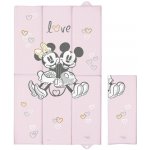 Ceba Baby Podložka cestovní Disney Minnie & Mickey Pink 50 x 80 – Sleviste.cz