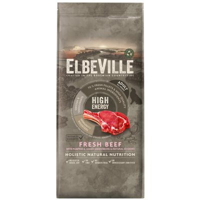 Elbeville Adult All Breeds Fresh Beef High Energy 11,4 kg – Zboží Mobilmania