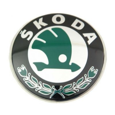 Znak maska ŠKODA, ŠKODA FELICIA (6U), 01.98-06.01, ŠKODA OCTAVIA 1 I (1U2/1U5), 03.97-12.00, ŠKODA FABIA 1 I (6Y), 04.00-03.07, ŠKODA OCTAVIA I 1/TOUR I 1 1 I (1U2/1U5), 01.01-11.10 OE 1U0853621CMEL - | Zboží Auto