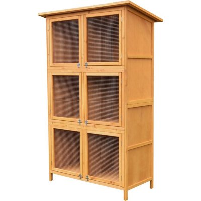 Trend SK králíkárna Strend Pro se střechou 116 x 60 x 180 cm – Hledejceny.cz