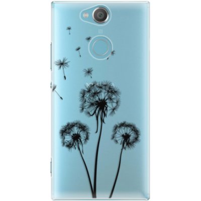 Pouzdro iSaprio - Three Dandelions Sony Xperia XA2 černé – Zboží Mobilmania