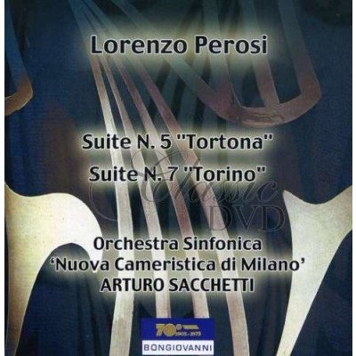 Suite 5 Tortona for Orchestra Suite 7 Torino - Arturo Sacchetti CD – Zboží Mobilmania