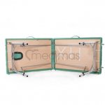 Medimas hliníkový stůl lehátko Ultra 2 zelená – Hledejceny.cz