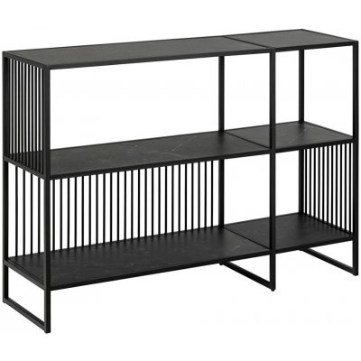 Actona Knihovna DEVIN černá AO0128 – Zboží Dáma