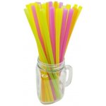 GoDan Plastová brčka slámky 7 × 280 mm neon 250 ks – Hledejceny.cz