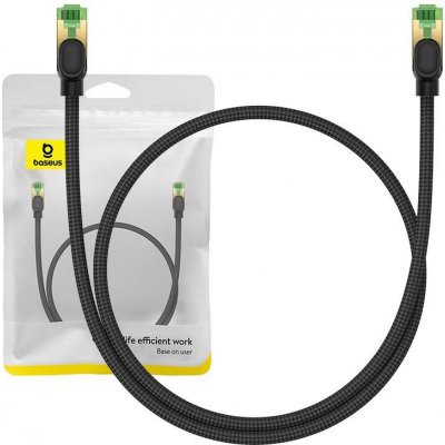 Baseus B0013320C111-00 CAT8, LAN RJ45, Ethernet CAT8 40Gb/s 2000MHz, 0.5m – Zbozi.Blesk.cz