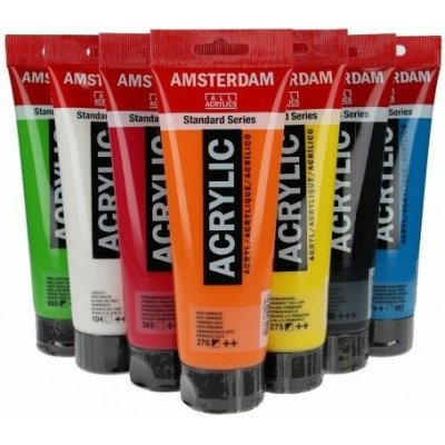 Amsterdam Standart Series akrylová barva 250 ml 411 Burnt Sienna – Hledejceny.cz