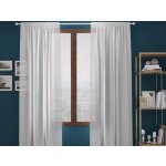 XPOSE® Záclona GAIA - bílá 140x160 cm – Zboží Dáma