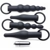 Anální kolík Master Series 3X Premium Ringed Rimmers Anal Training Set