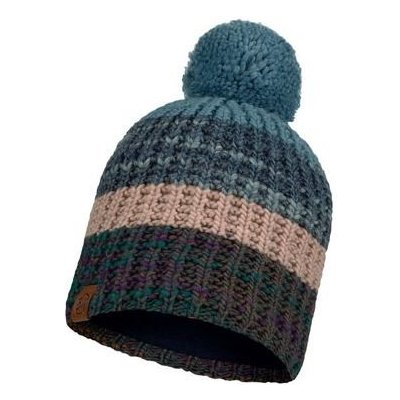 Buff Knitted & Polar Hat Alina blue