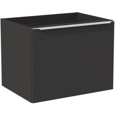 COMAD Závěsná skříňka pod umyvadlo - SANTA FE 82-60 black, šířka 60 cm, matná černá – Zboží Mobilmania