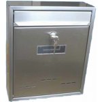 Poštovní schránka nerezová 26x31 RADIM – Zbozi.Blesk.cz