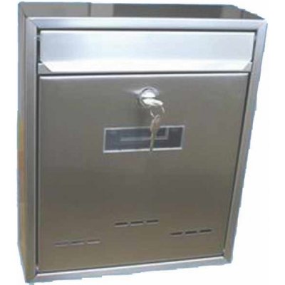 Poštovní schránka nerezová 26x31 RADIM – Zbozi.Blesk.cz