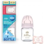 Canpol babies lahev se širokým hrdlem Royal Baby růžová 35/233_PIN 120ml – Zboží Dáma