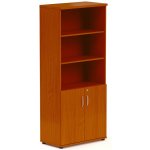 Lenza Vysoká skříň Visio 80 x 38,5 x 183,5 cm, třešeň – Hledejceny.cz