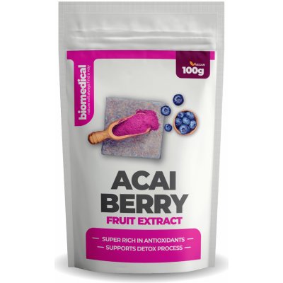 BioMedical Acai berry prášek Natural 100 g – Hledejceny.cz