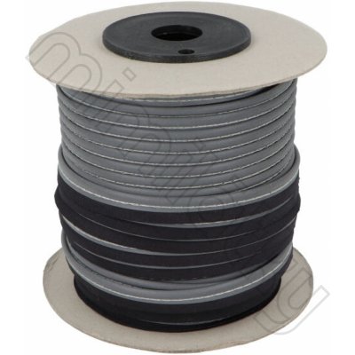 Paspulka reflexní středně stříbrná/ černý základ – Zboží Mobilmania