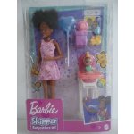 Barbie Panenky Chůva Skipolly Pocketer + miminko a doplňky – Zboží Mobilmania