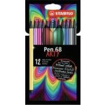 Stabilo pen 68 Brush Arty 12 ks 568/12-21-20 – Sleviste.cz