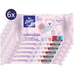 Linteo Baby Vlhčené ubrousky s měsíčkem lékařským 6 x 120 ks – Hledejceny.cz