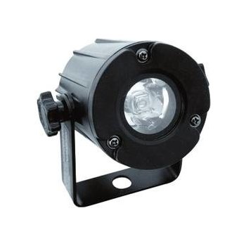 Eurolite LED spot 3W, 6000K, 6°, černý