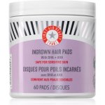 FIRST AID BEAUTY Ingrown Hair Pads Kompostovatelné tamponky na zarostlé chloupky, 60 ks – Zboží Dáma