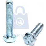 Šroub šestihranný se závitem k hlavě, DIN 933-8.8, OD PRŮMĚRU M14, pozinkovaný M20 x 90, balení 1 ks – Zboží Mobilmania