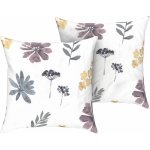 Livarno home Renforcé květiny/bílá 50 x 60 cm – Zboží Dáma