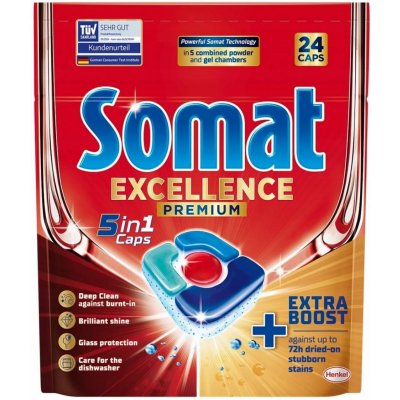 Somat tablety do myčky Excellence Premium 5v1 42 ks – Zboží Dáma Somat tablety do myčky Excellence Premium 5v1 42 ks – Zboží Dáma