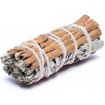 Mani Bhadra Bílá šalvěj se skořicí 10 cm 25-35 g – Zboží Dáma