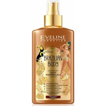 Eveline Cosmetics Brazilian body luxusní samoopalovací sprej na tvář i tělo 150 ml