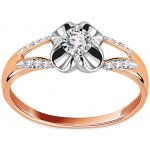 i Zlato Forever Briliantový zásnubní prsten z kolekce Illusion ROYBR180A – Zboží Mobilmania