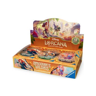 Lorcana Disney TCG Unbekannte Wildnis Booster Display DE – Zboží Dáma