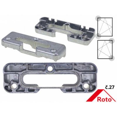 Roto Sklopný uzávěr standard NX 27 604887 – Sleviste.cz