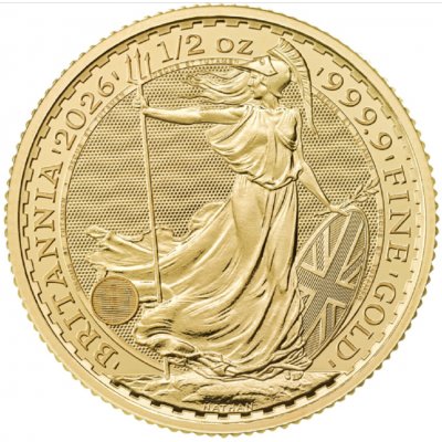 Britannia zlatá mince 2026 1/2 oz – Zboží Mobilmania