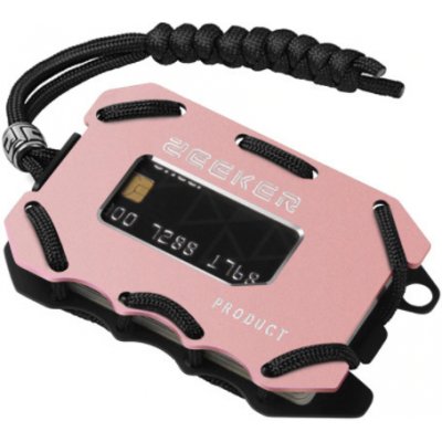 Amparo Miranda Pouzdro na karty s klipem na bankovky Zeeker ZK03 Pink – Zboží Mobilmania