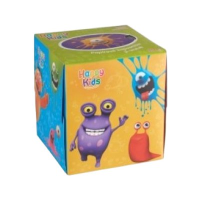 Happy Kids papírové kapesníčky v krabičce 3-vrstvé 60 ks – Hledejceny.cz