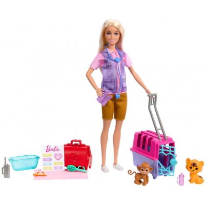 Mattel Barbie Zachraňuje zvířátka Blondýna – Zboží Mobilmania