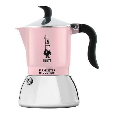 Bialetti Moka Induction Fiammetta růžová 4 – Zboží Dáma