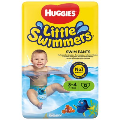 Huggies little Swimmers 3/4 12 ks – Zboží Mobilmania