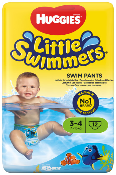 Huggies little Swimmers 3/4 12 ks